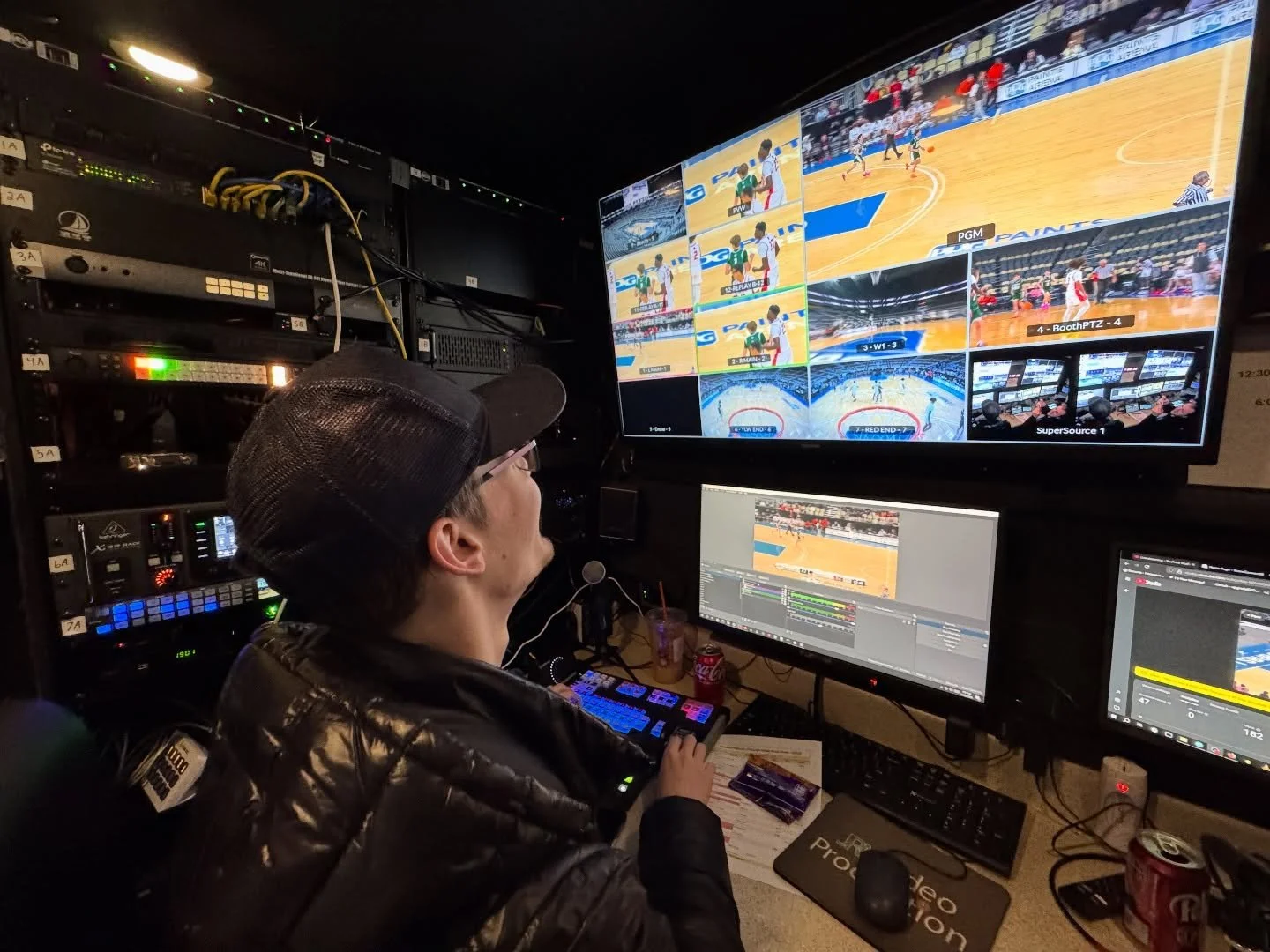 To kickoff our busy holiday week, JRM produced 4 high school basketball games from PPG Paints Arena all airing live on SportsNet Pittsburgh as part of the Holiday Hoops Classic tournament.