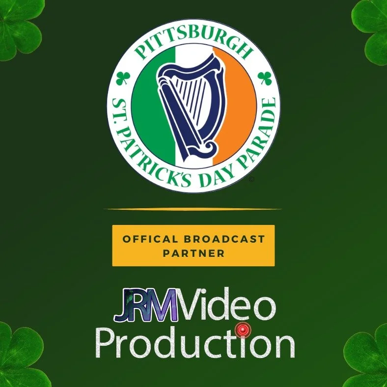 We&rsquo;re excited to be back for another year as the official broadcast partner of the Pittsburgh St. Patrick&rsquo;s Day Parade! 🍀

JRM Video will once again bring all the excitement, tradition, and Irish pride straight to your screen.

Stay tune