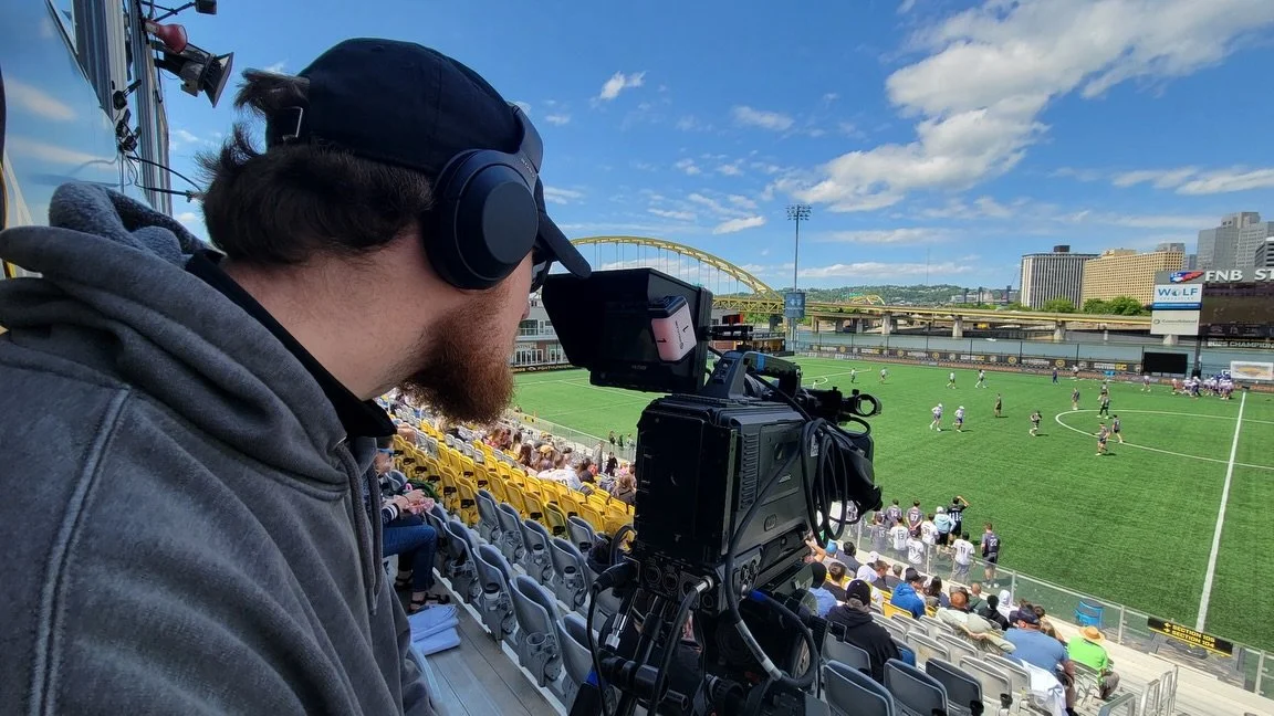 You know you&rsquo;re in the busy season when we go from Baseball, Football, Frisbee, Soccer all within one week of broadcasting! Here&rsquo;s behind the scenes at the Pittsburgh Thunderbirds season opener from FNB Stadium on Sunday.