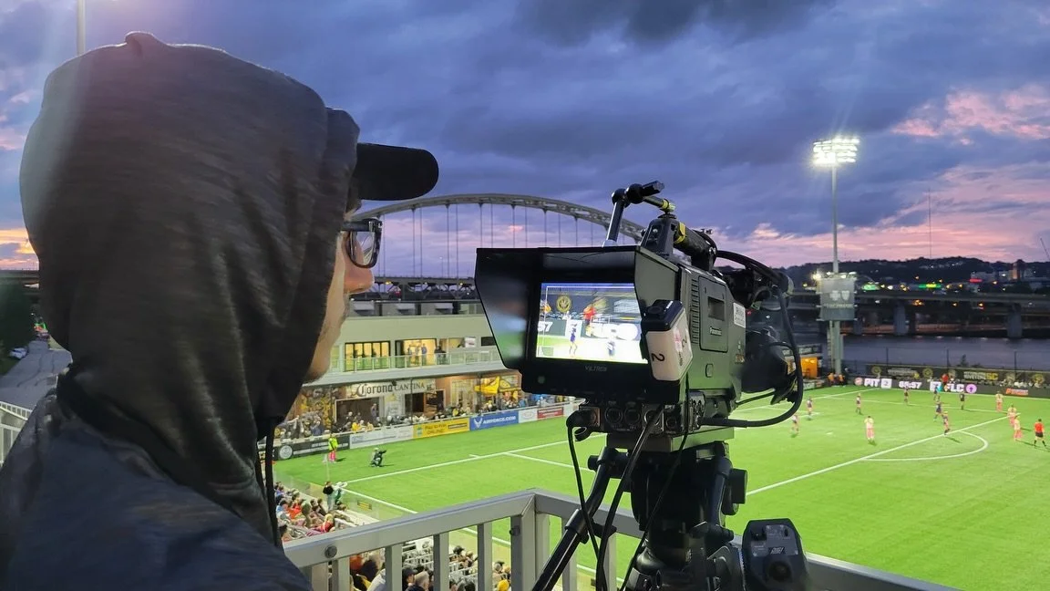 A few behind-the-scenes moments from our first two Pittsburgh Riveters broadcasts on SportsNet Pittsburgh. 🎥⚽

One viral goalkeeper goal. Countless hours behind the cameras. Plenty more soccer to come.

See you Friday, June 12.