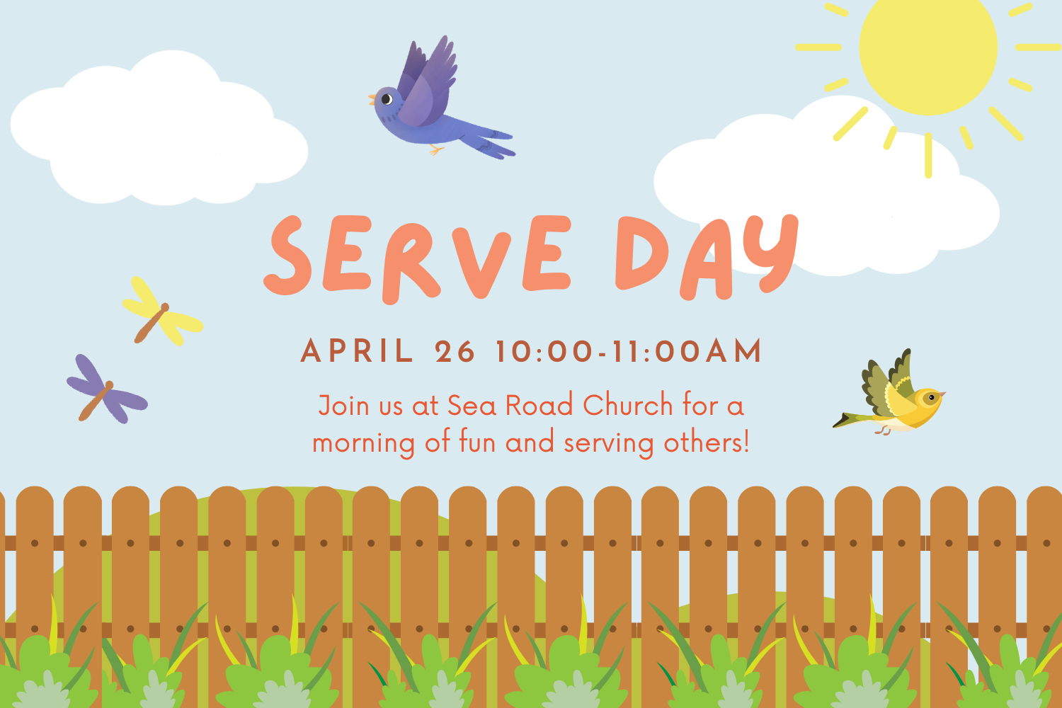 Serve Sunday