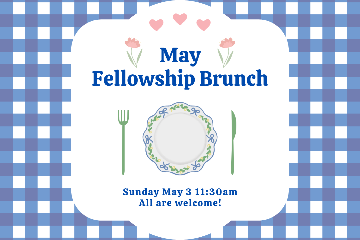 Monthly Fellowship Meal