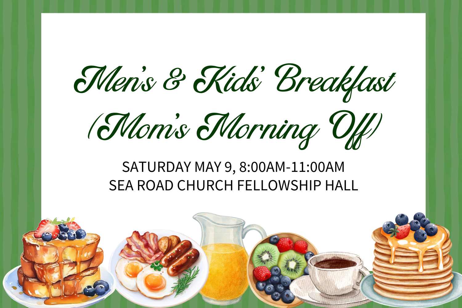 Men's & Kids' Breakfast