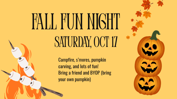 Youth Group Fall Fun Night