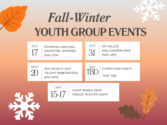 Youth Group Harvest Hike