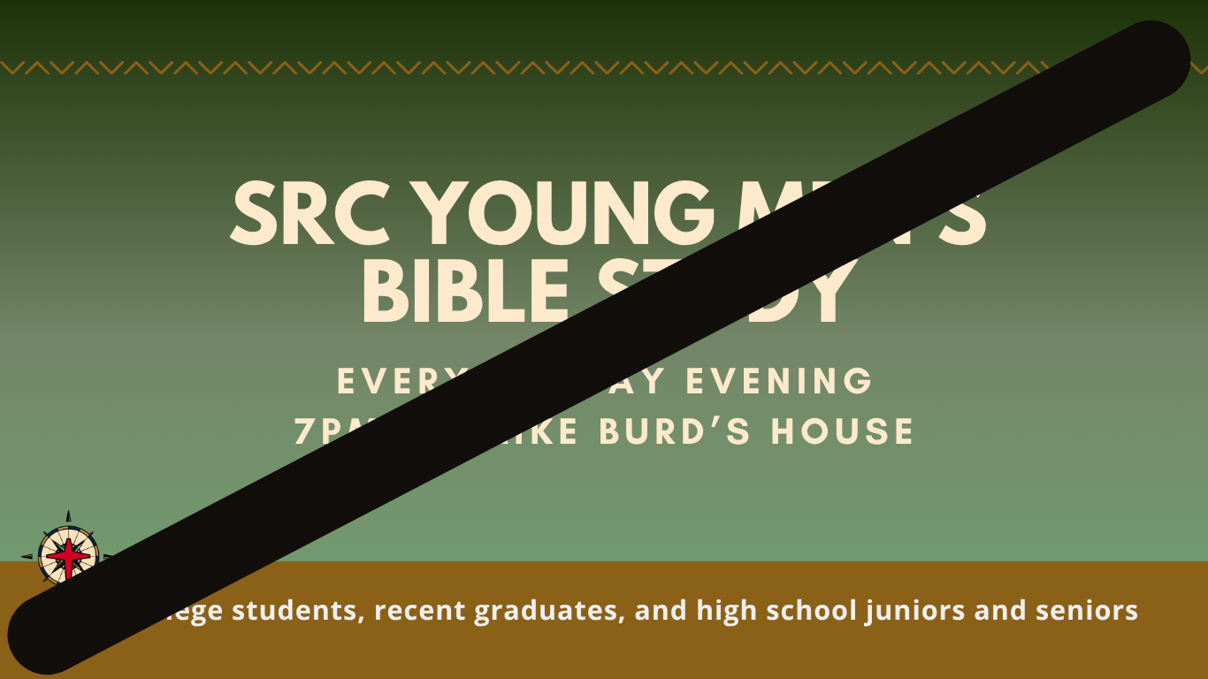 Canceled: Young Men's Bible Study