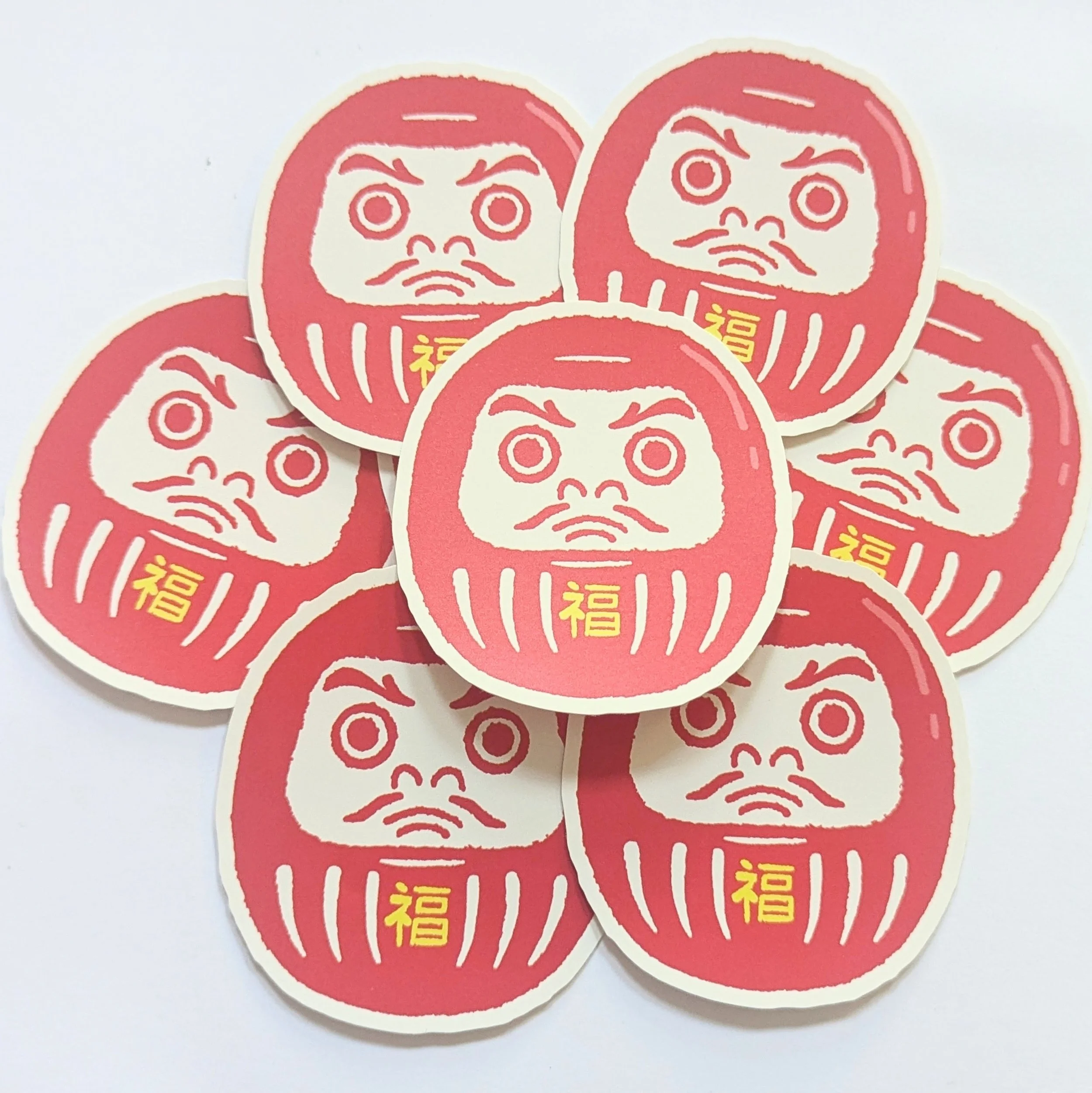 Daruma Sticker