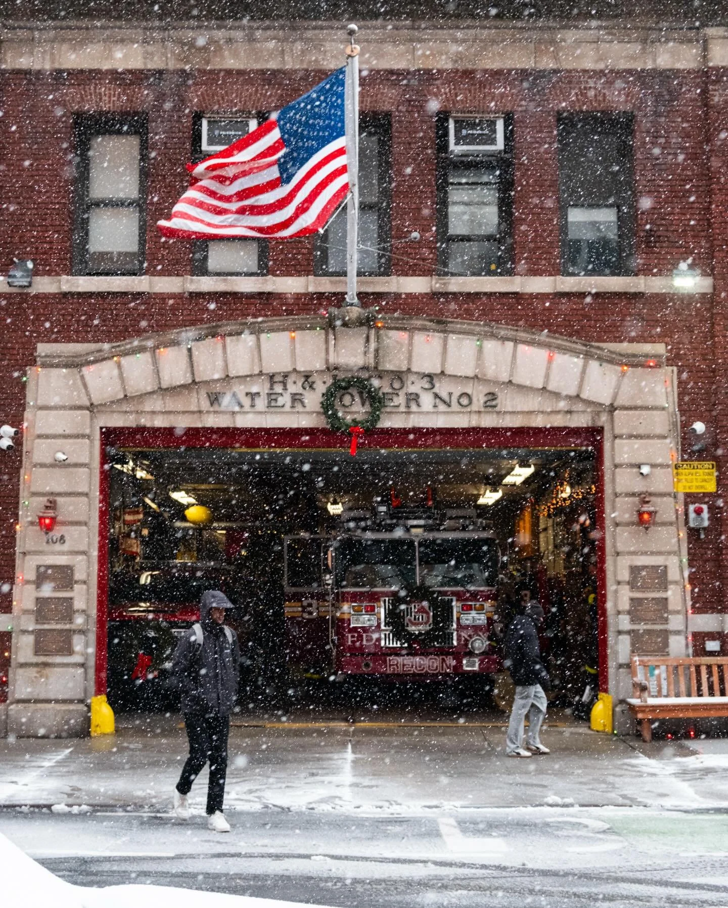 ❄️ my first SNOW in NYC! 🧊 &bull; Fuji X-T5