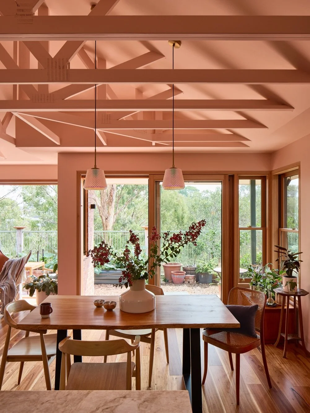 We retrofit a lot of existing homes, and love it when we uncover hidden gems. In this project, an early investigation into the ceiling cavity showed that the rafters might just be in good enough condition to expose. This would bring much needed light