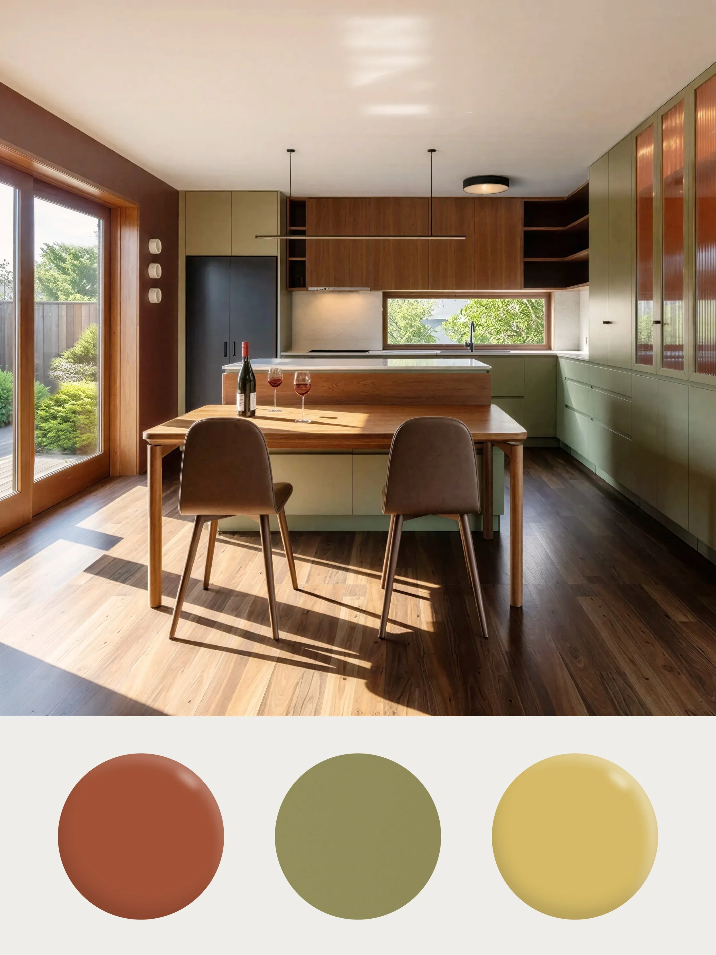 This home is getting a makeover! By opening up some walls, we are consolidating some dark and lesser used rooms to create a warm and welcoming space in the heart of the home. How nice it will be to have a cheeky glass of wine in that sunny spot on th