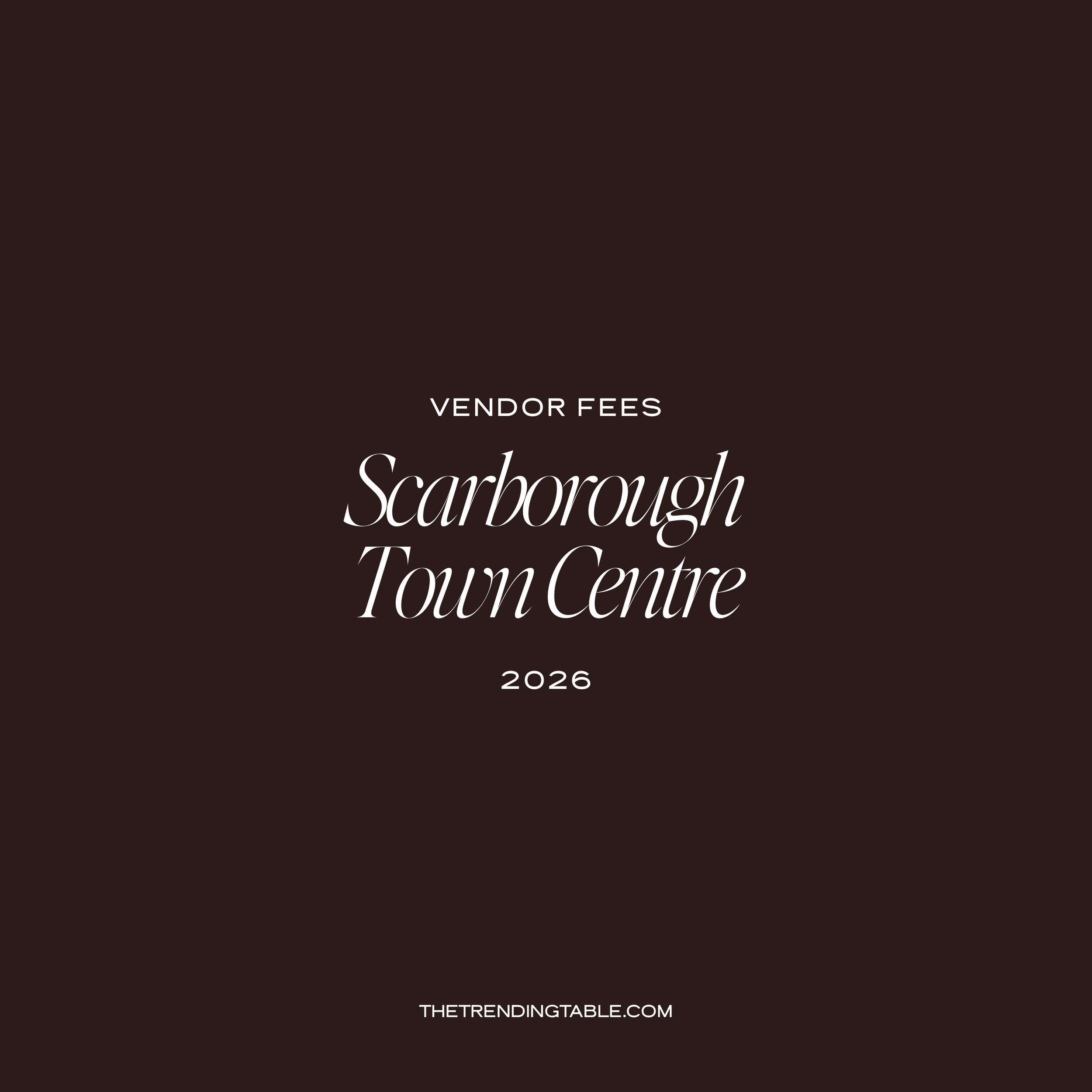 SCARBOROUGH TOWN CENTRE x HER MARKET