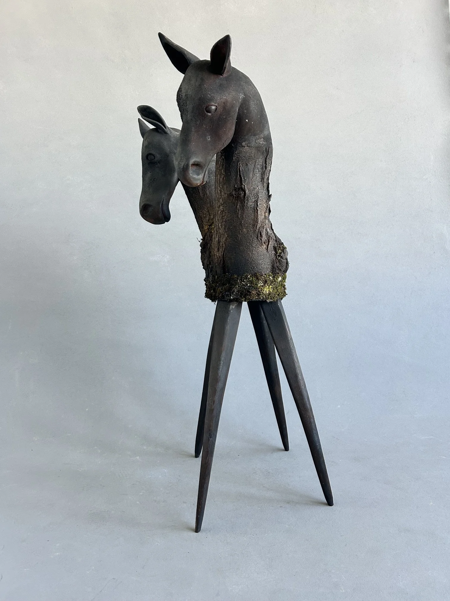 Fire Horse
2026
Ceramic and Wood 
H36" x W28" x D24"