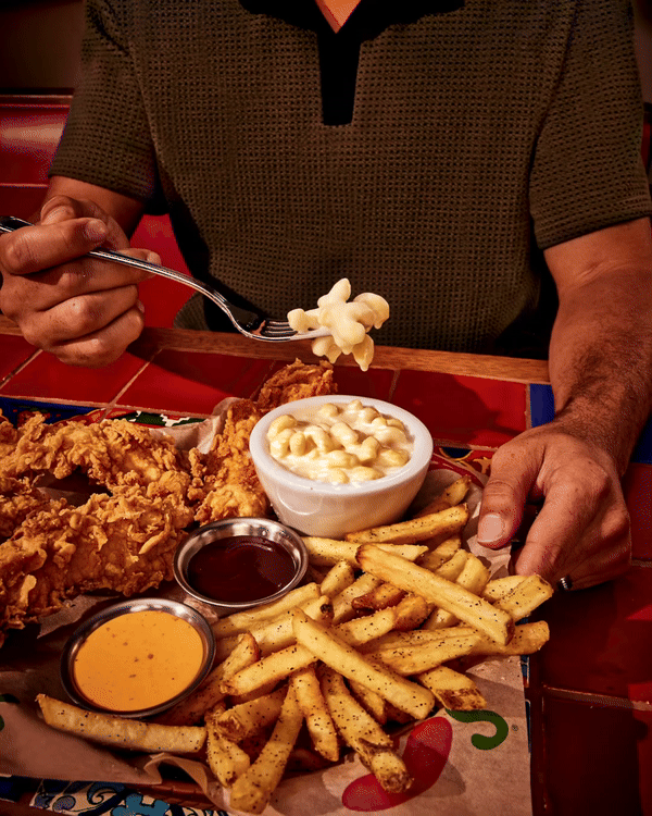 Chilis Mac and cheese with Cody Guilfoyle GIF.gif