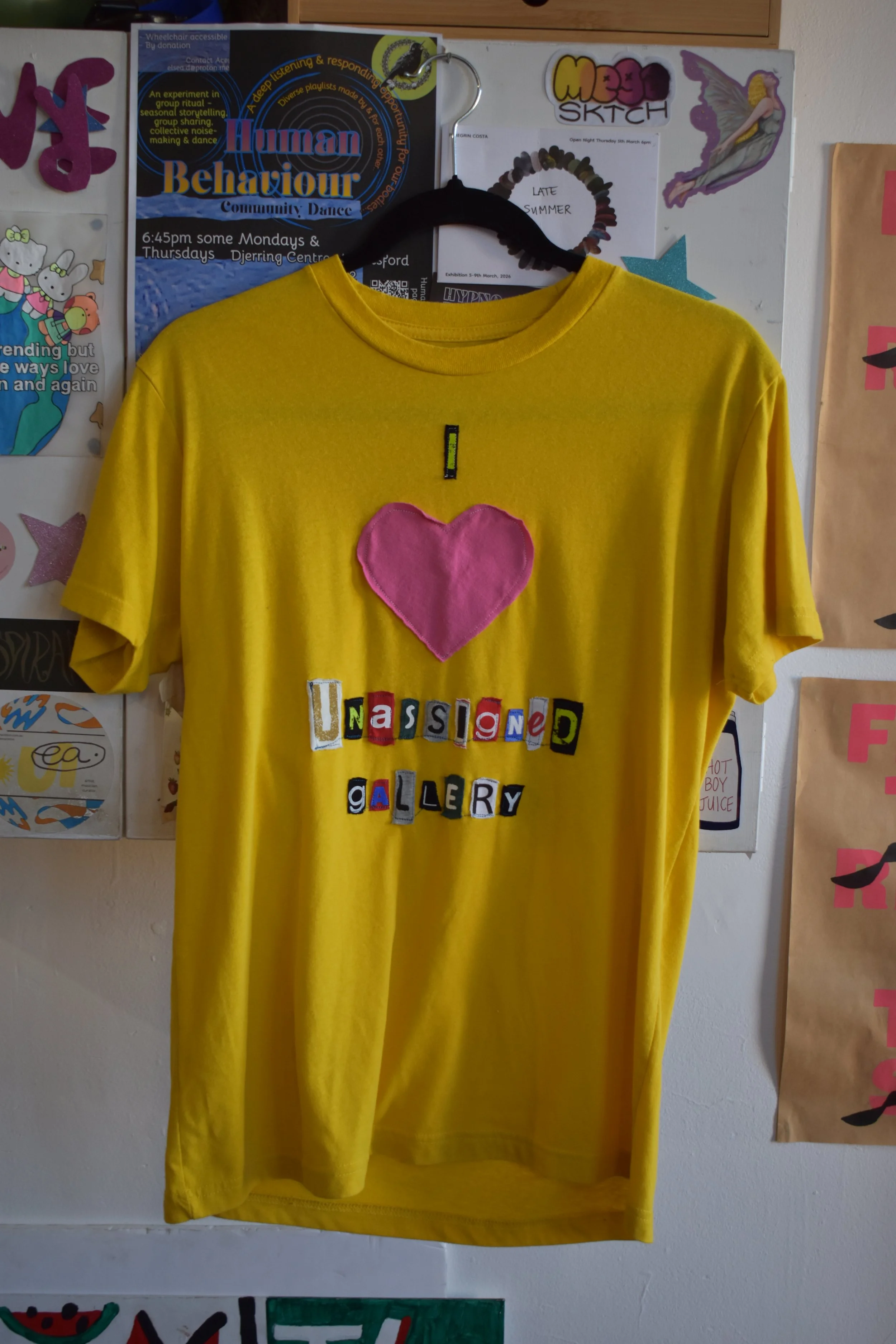 I <3 Unassigned Gallery Yellow M