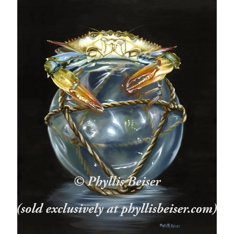 The Crab Float (Canvas print)