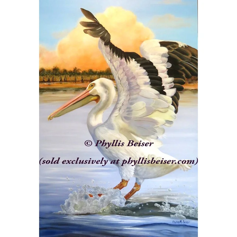 Coming In For A Landing (Original)  SOLD