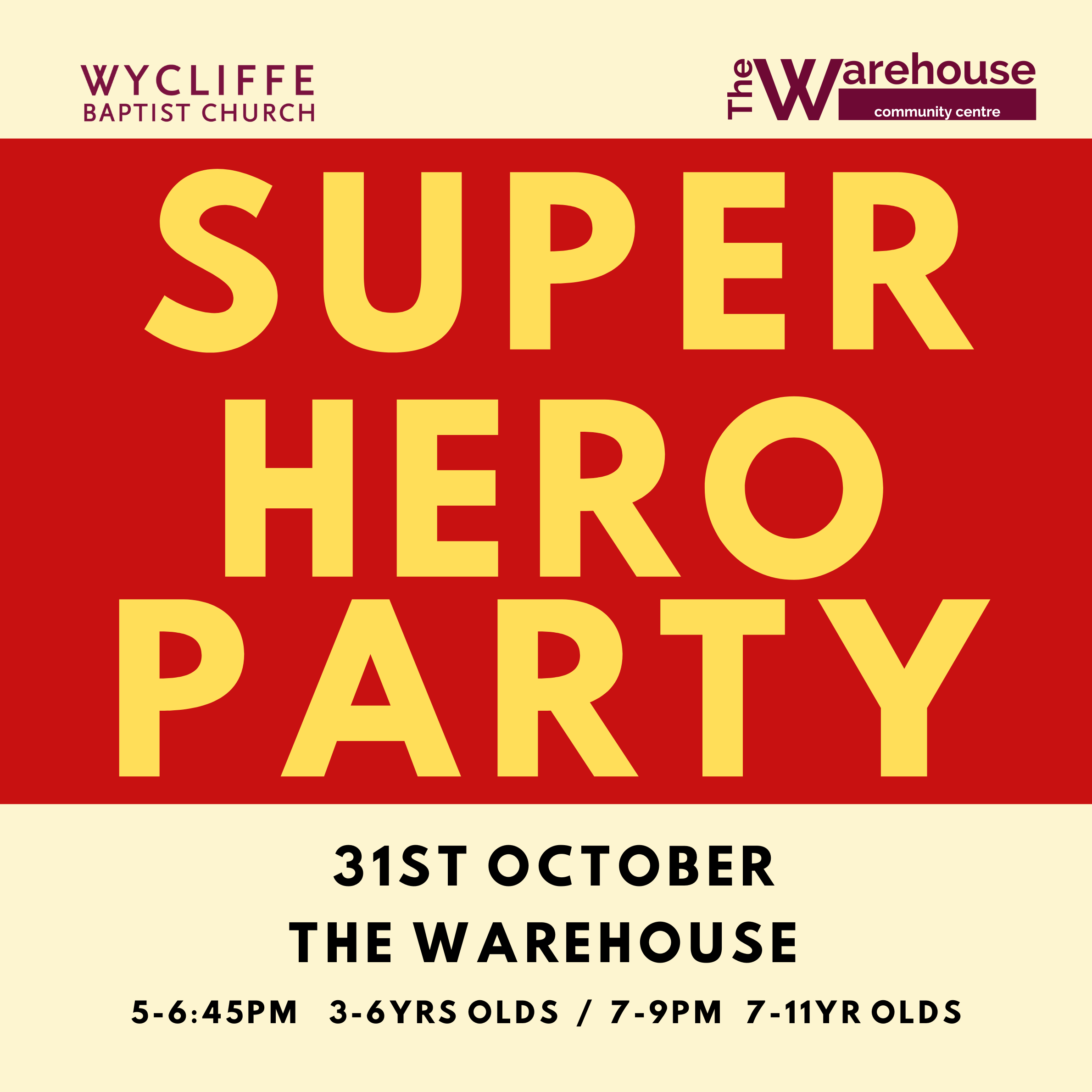 Superhero Party