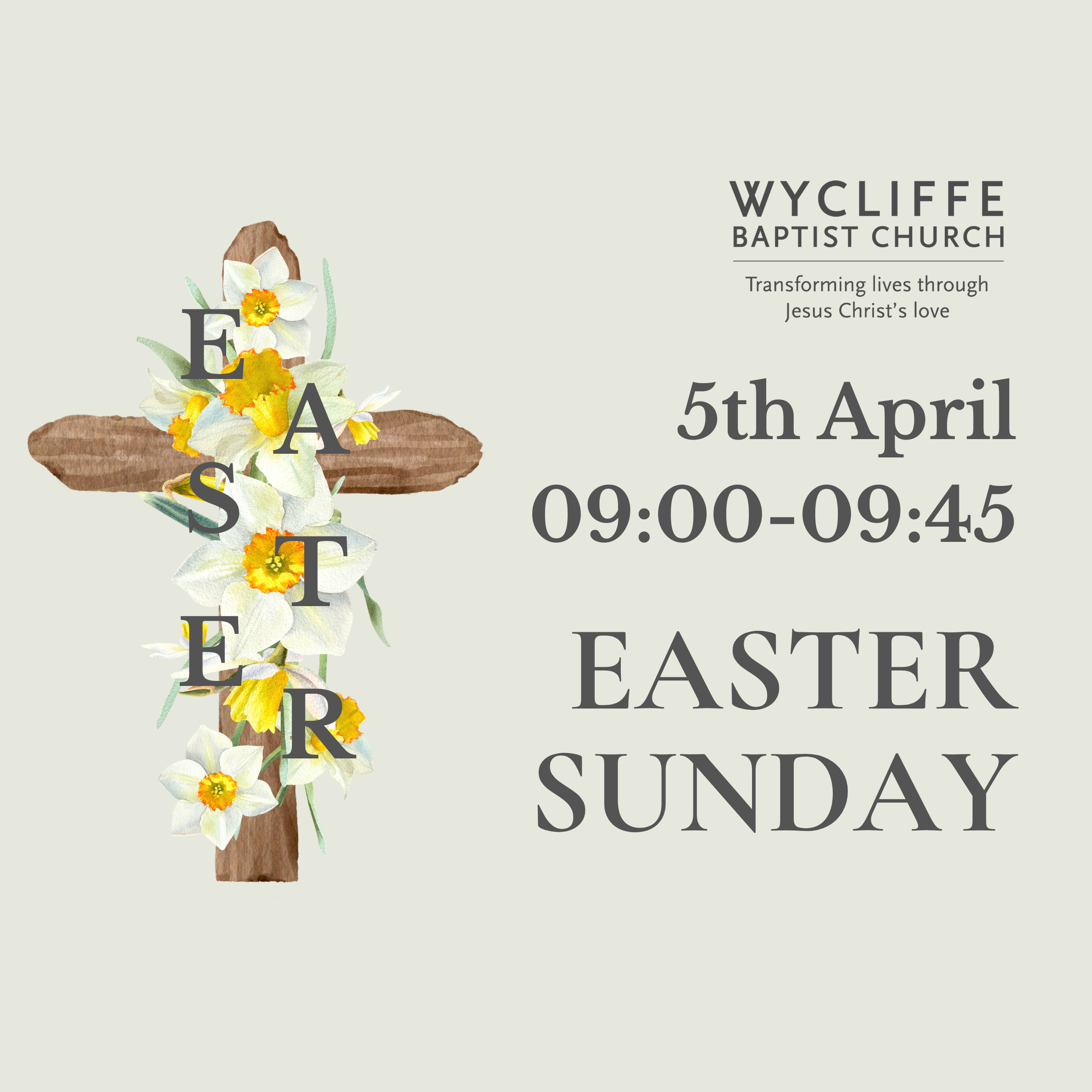 Easter Sunday Service