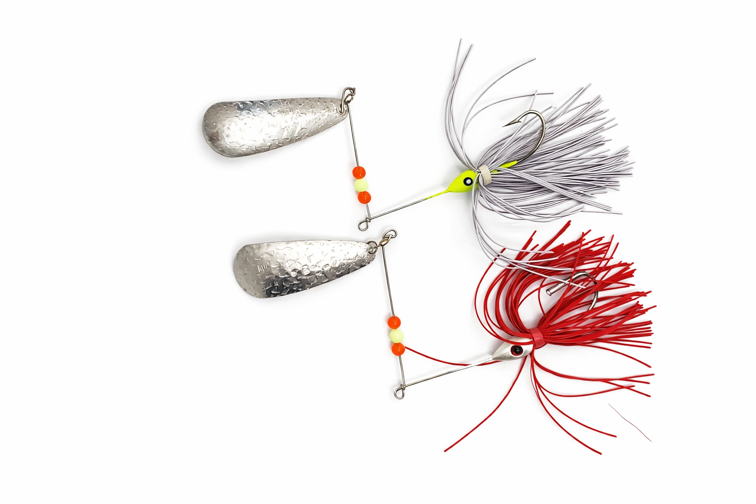 3/8 oz. Silver Miller Wobbler™ Spinner: No Kicker Blade