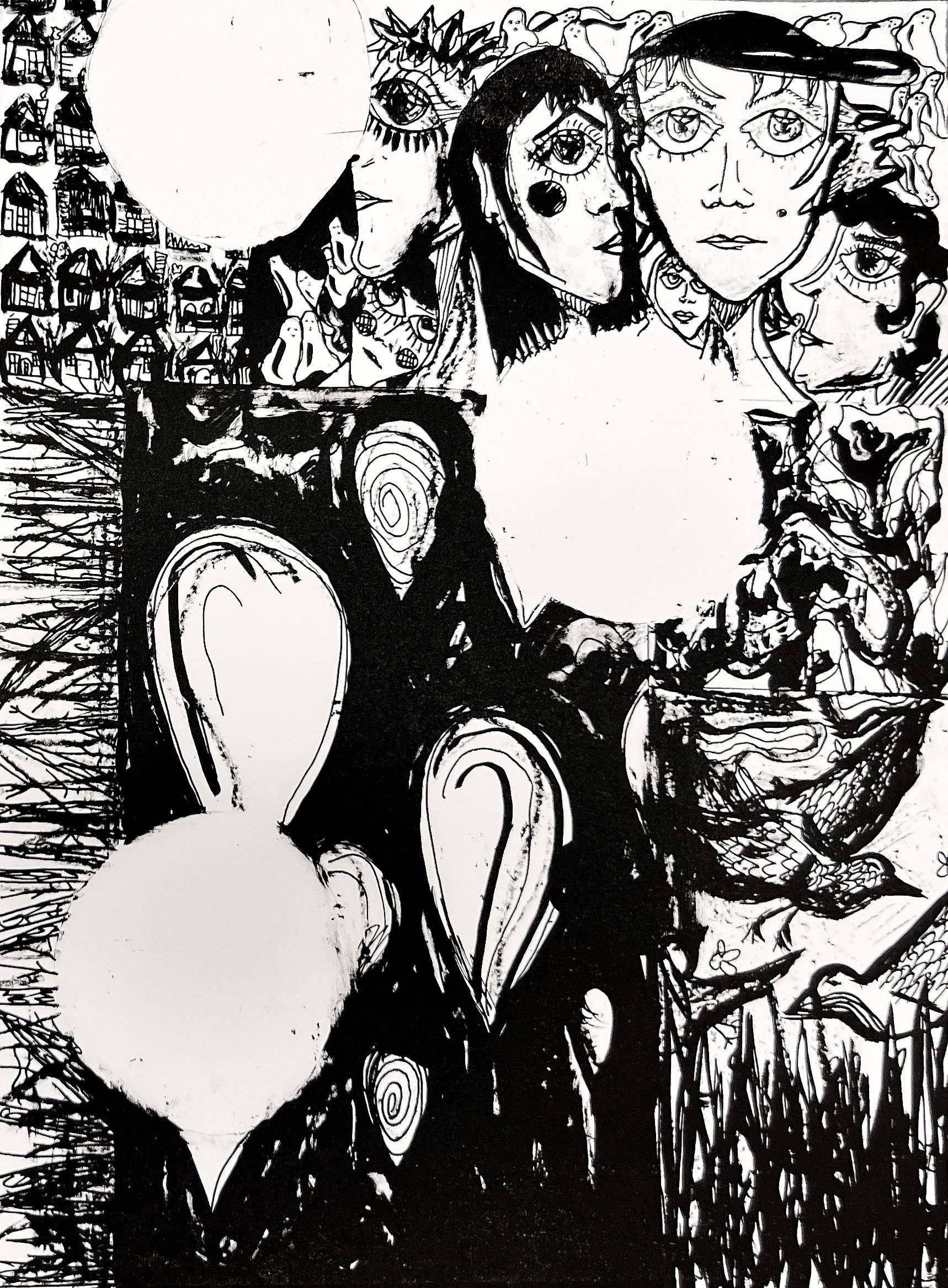 Happy House. Photo Lithography