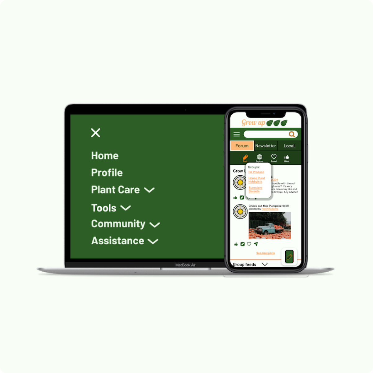 GrowUp: Providing Users With the Time to Help Their Garden Grow