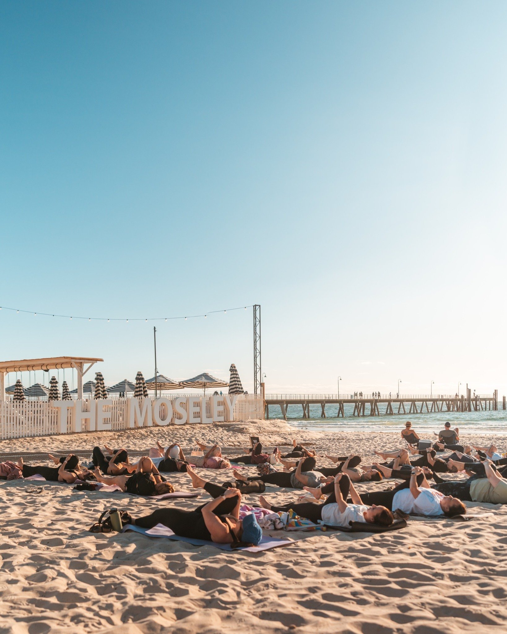 BEACH YOGA

Tomorrow night, 6pm. Don't miss out 🧘

Link in bio to book!