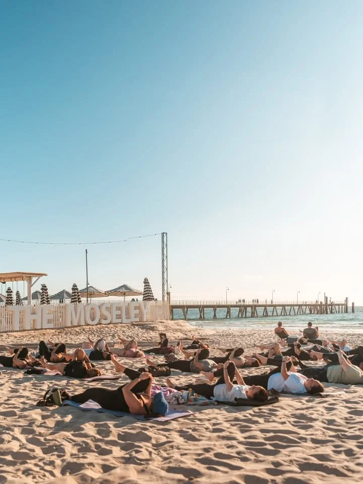 Your midweek stretch is sorted 🧘&zwj;♀️

Join us for beach yoga every Wednesday! Bookings essential.