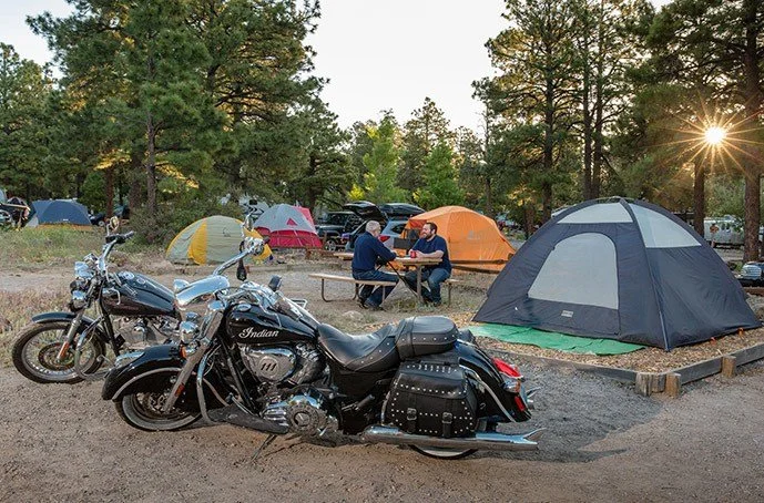 Camping With Your Motorcycle 101