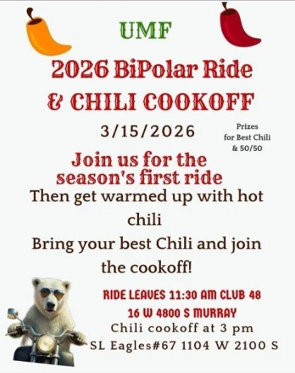 UMF 2026 BiPolar Ride & Chili Cookoff
