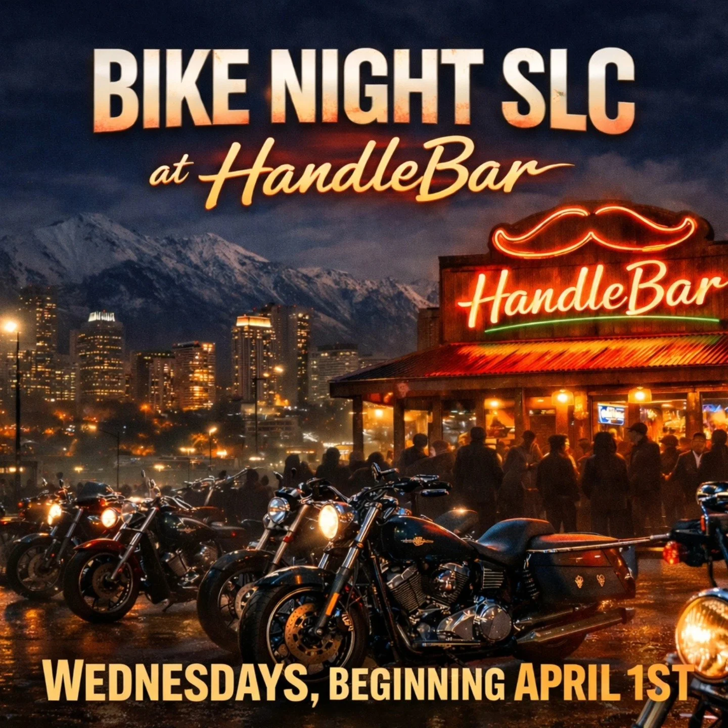 Bike Night SLC at Handle Bar