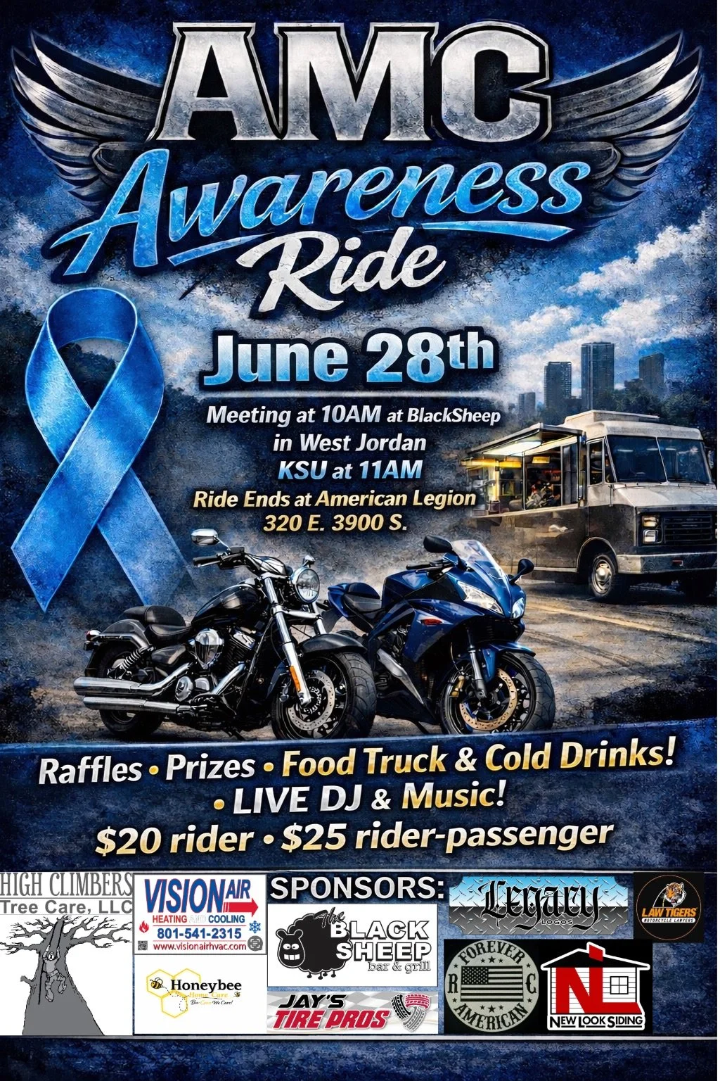 5th Annual AMC Awareness Ride