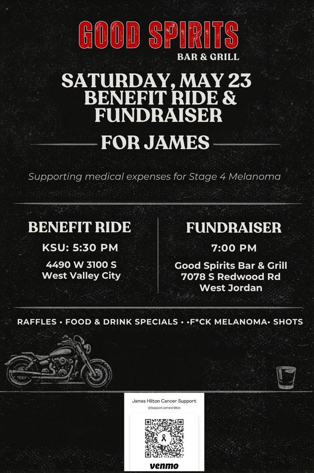 Ride For James - Pre Fundraiser Ride