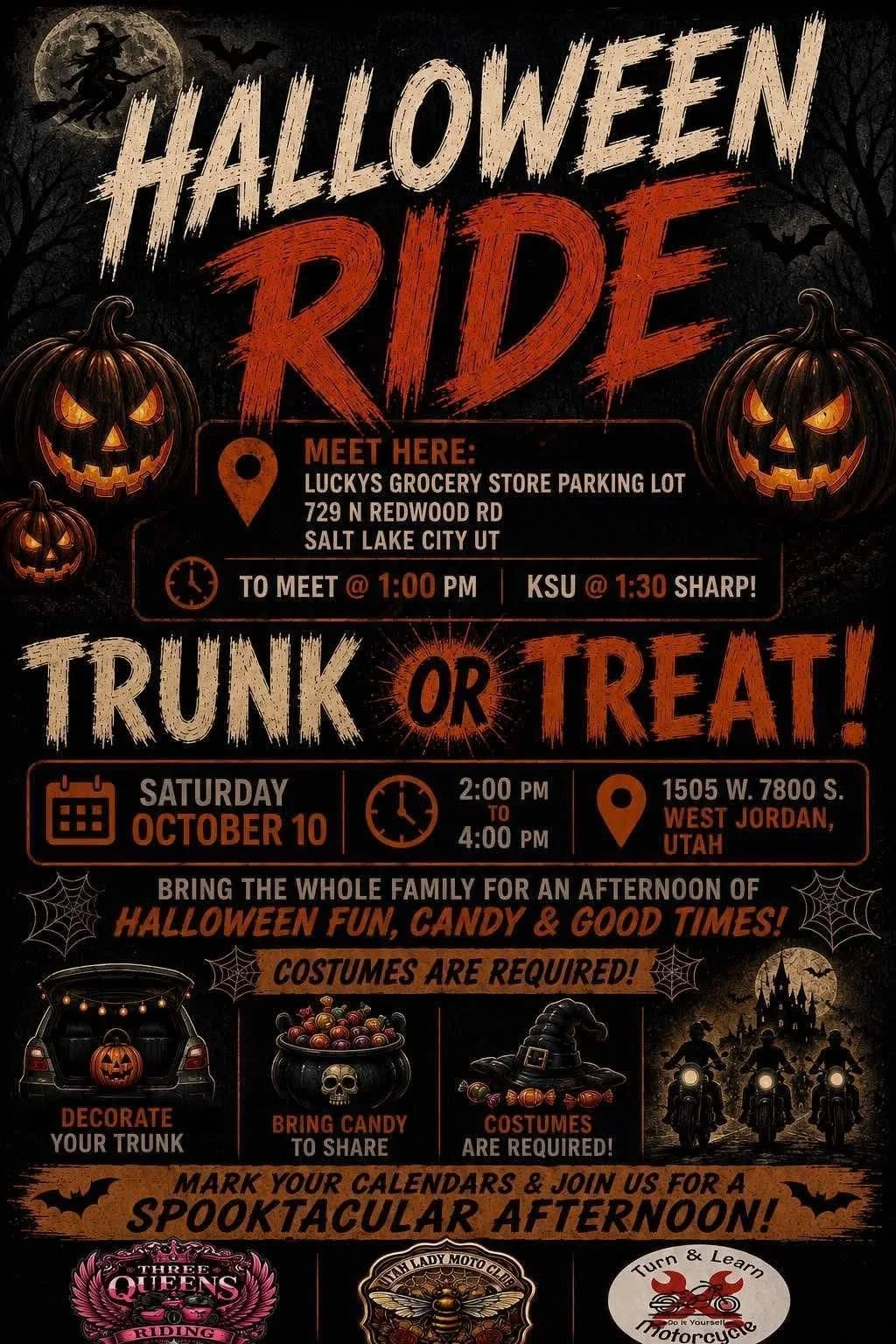 Halloween Ride & Trunk or Treat