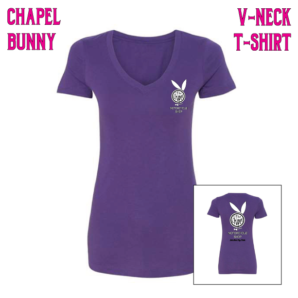 Women's Purple V-Neck T-Shirt