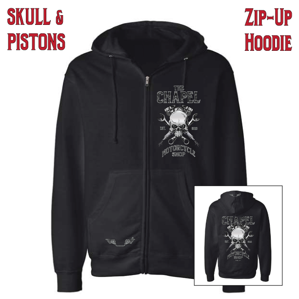 Skull n Pistons Zip Up Hoodie BLK.png
