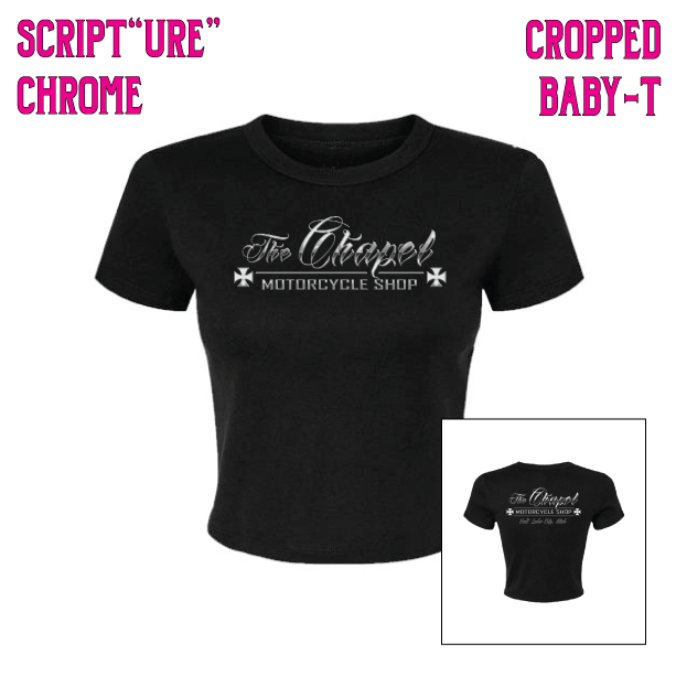Script Chrome - BLK Cropped Baby Tee.png