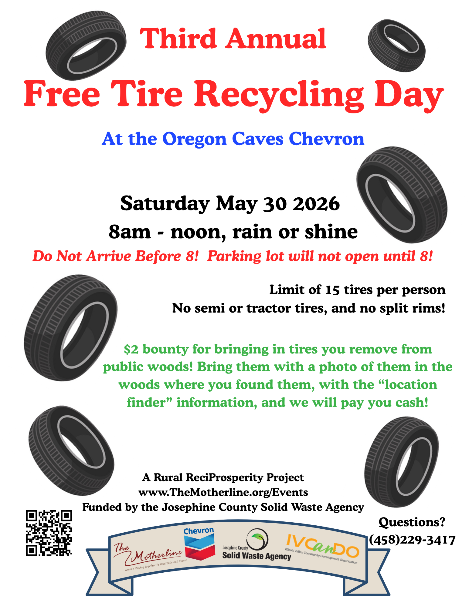 3rd Annual Tire Recycling Day
