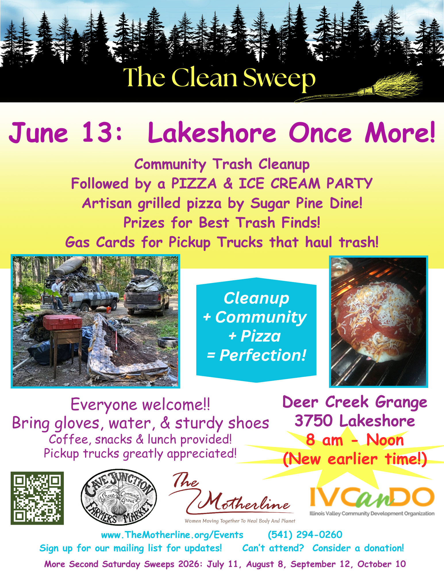 The Clean Sweep - every second Saturday!