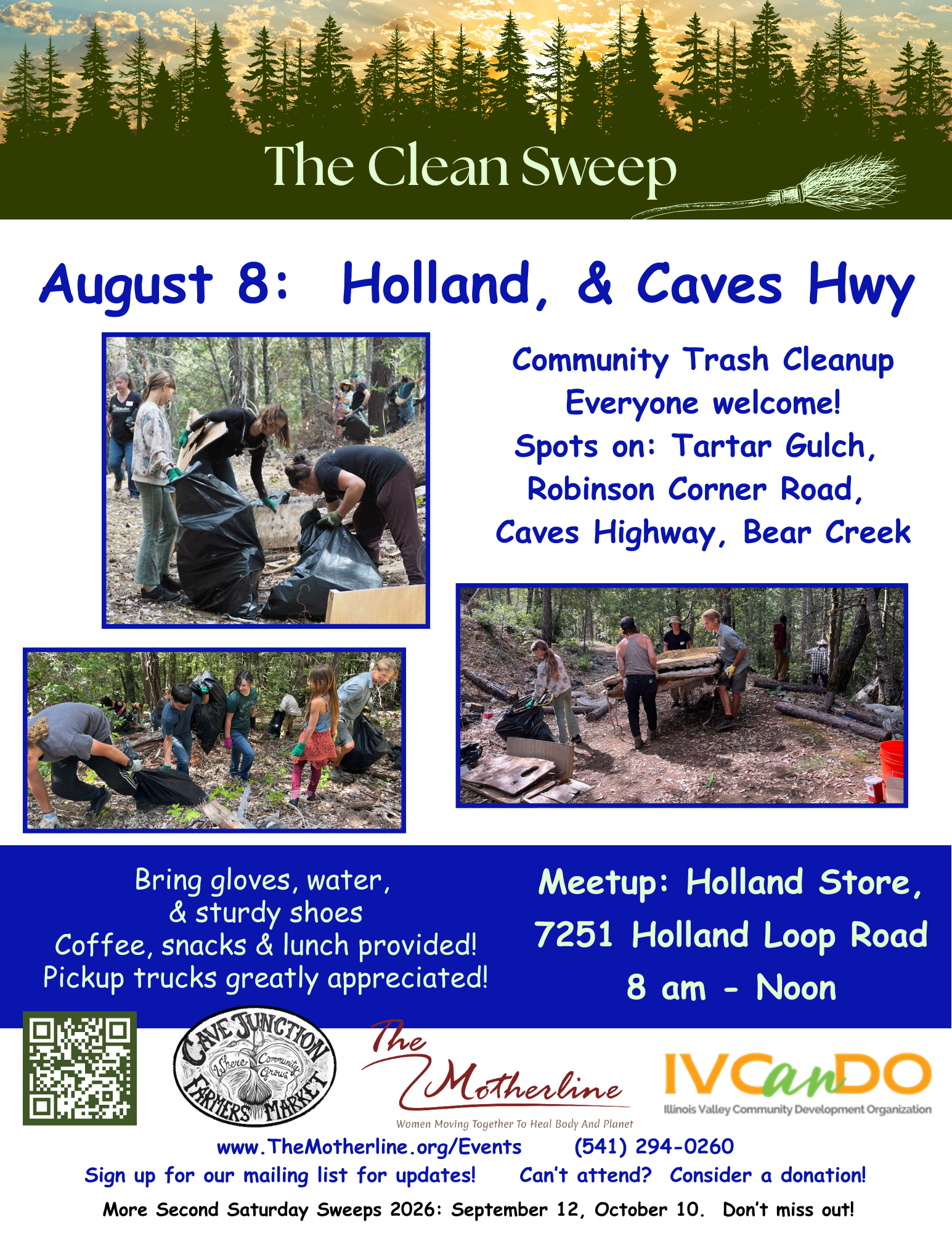 The Clean Sweep - every second Saturday!