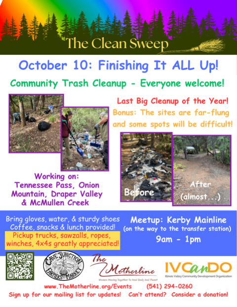 The Clean Sweep - every second Saturday!