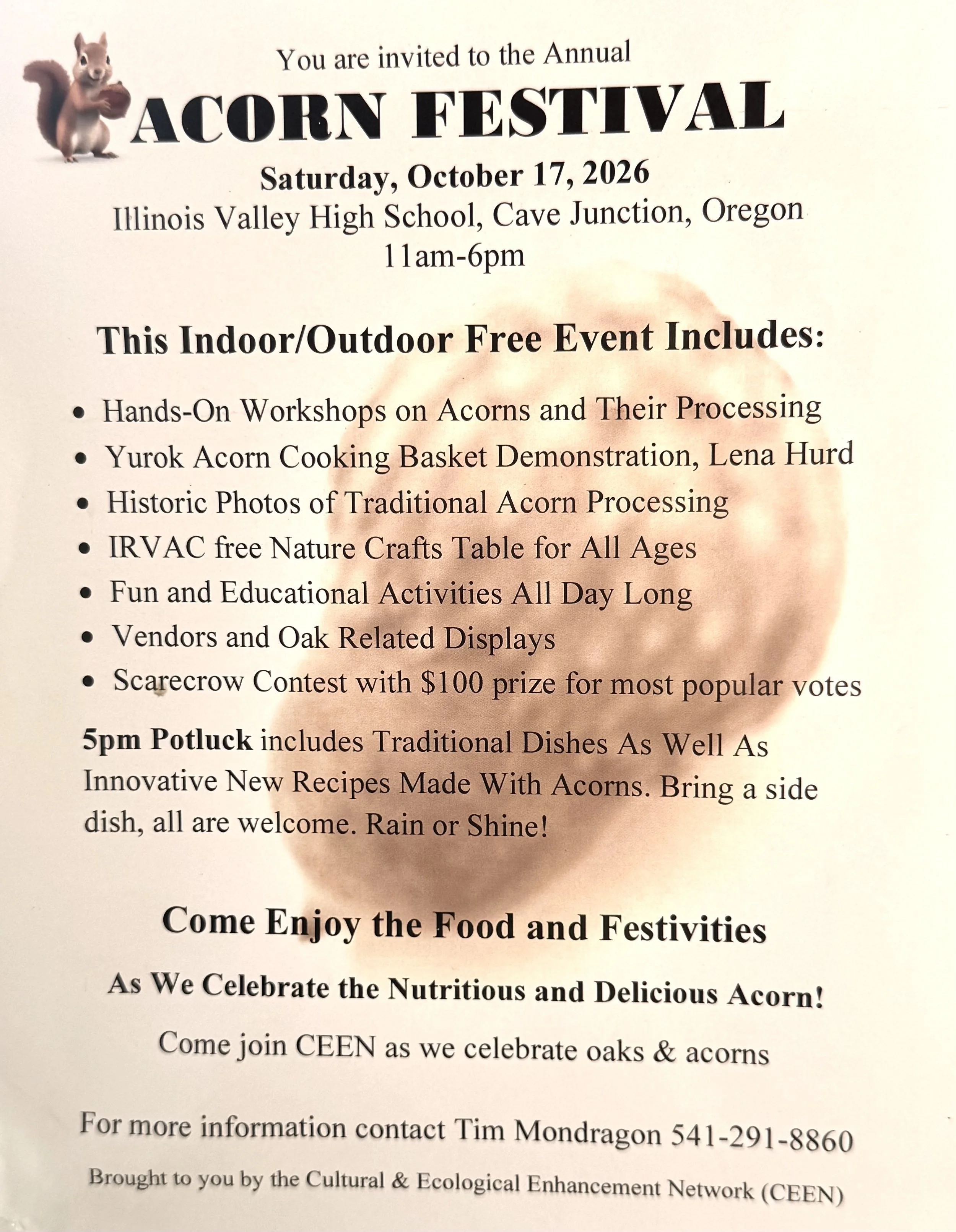 Acorn Festival &amp; Scarecrow Contest