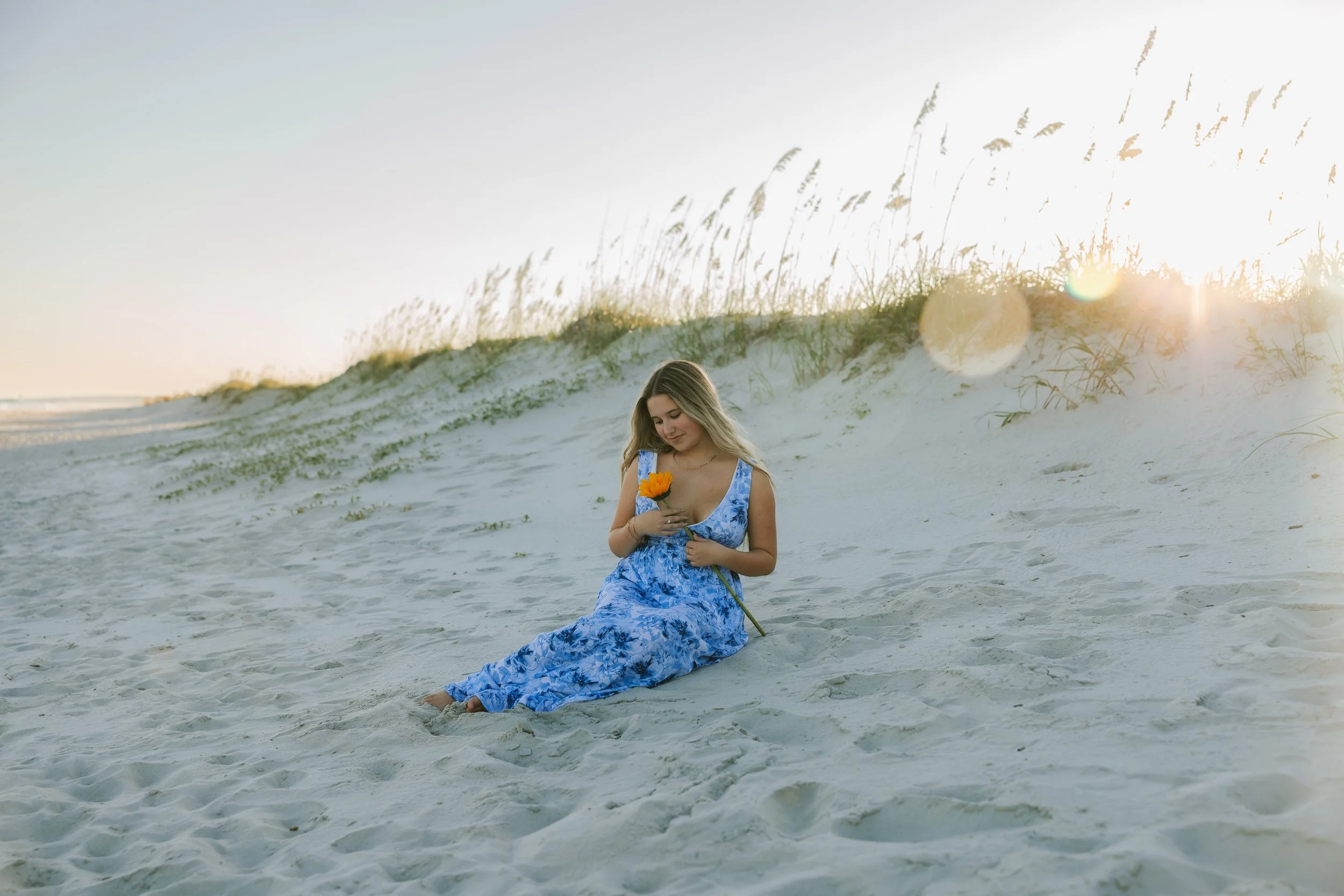 Live Oaks & Beach High School Senior Session