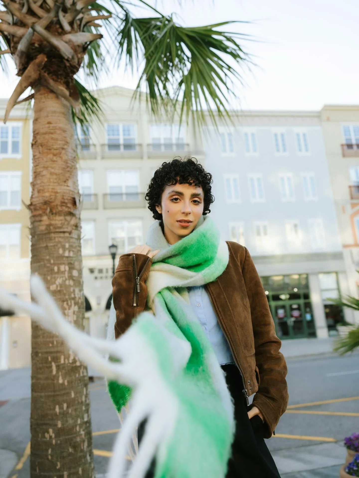 Bundled up w/ @reynapapotto 💚 Had SO much fun styling &amp; shooting this look!! Reyna, you are a ray of sunshine! Much more to come from this perfect shoot 🙂&zwj;↕️

.
.
.
myrtle beach #myrtlebeachphotographer south carolina #southcarolinaphotogra