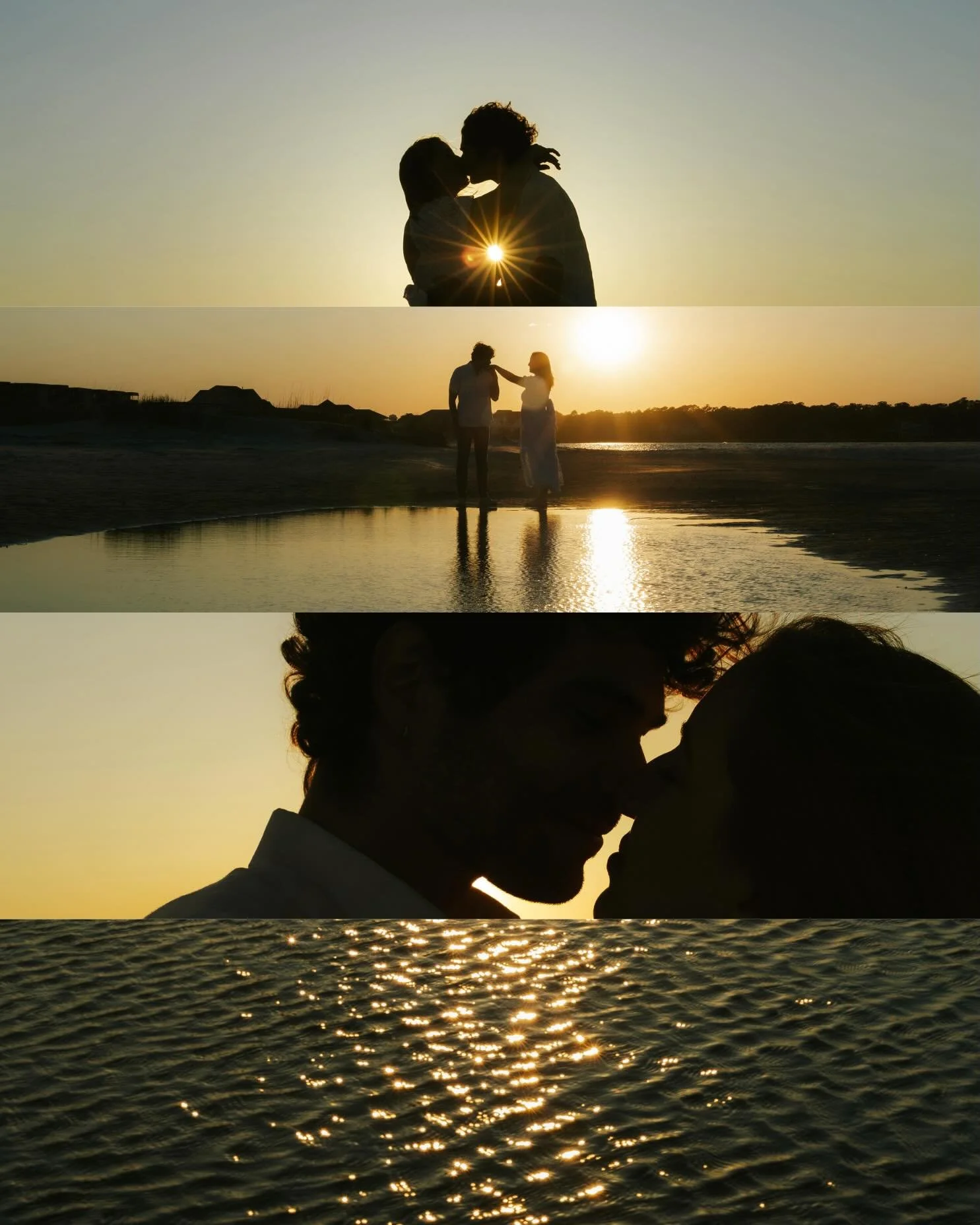 Celebrated Lindsey &amp; Bennett&rsquo;s 1 year of marriage on a windy beach at sunset 🌅 🌊

.
.
.
myrtle beach #myrtlebeachphotographer south carolina #southcarolinaphotographer portrait photographer couple session engagement photo inspo engaged en