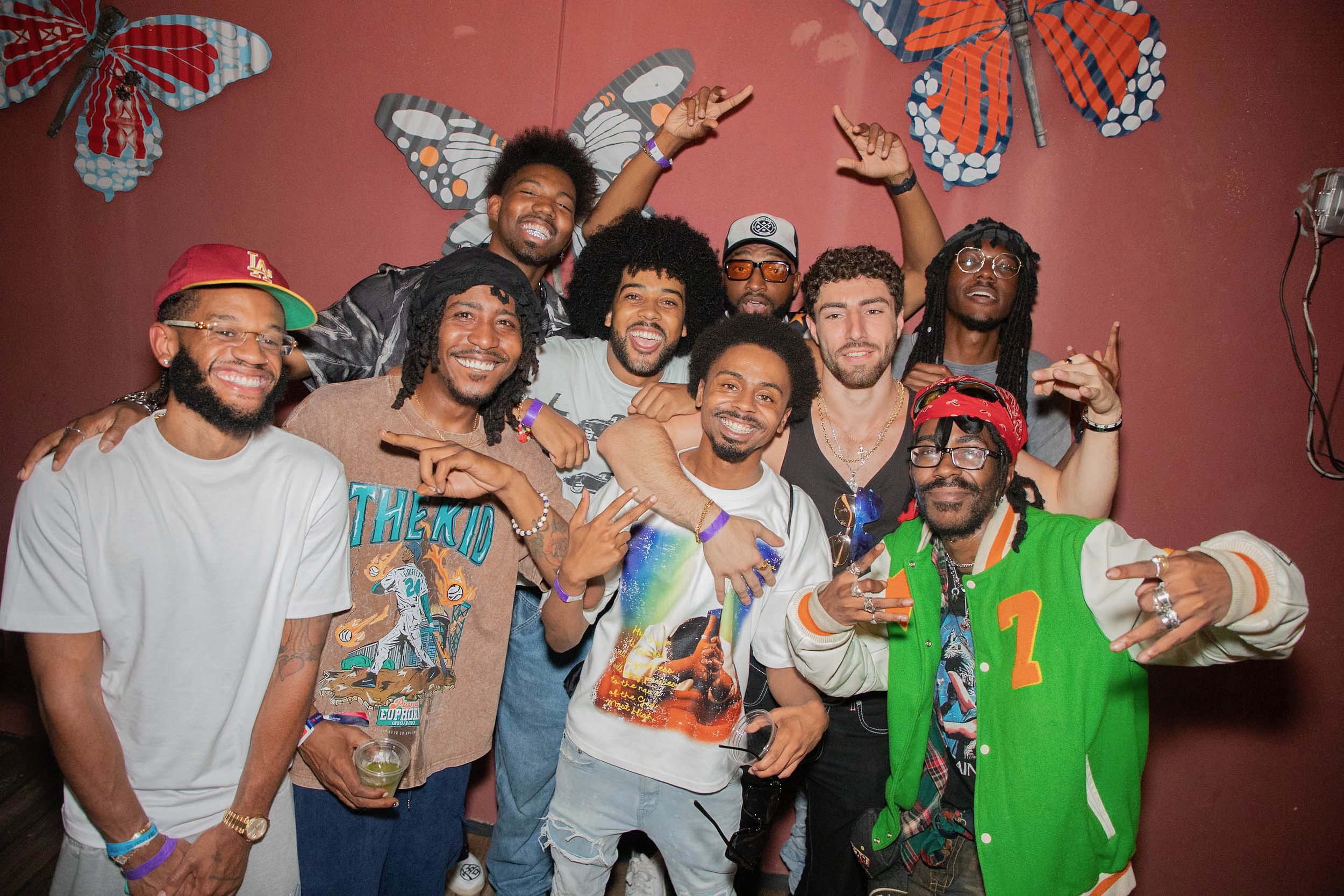 Vine stars reunited at Trap Sushi