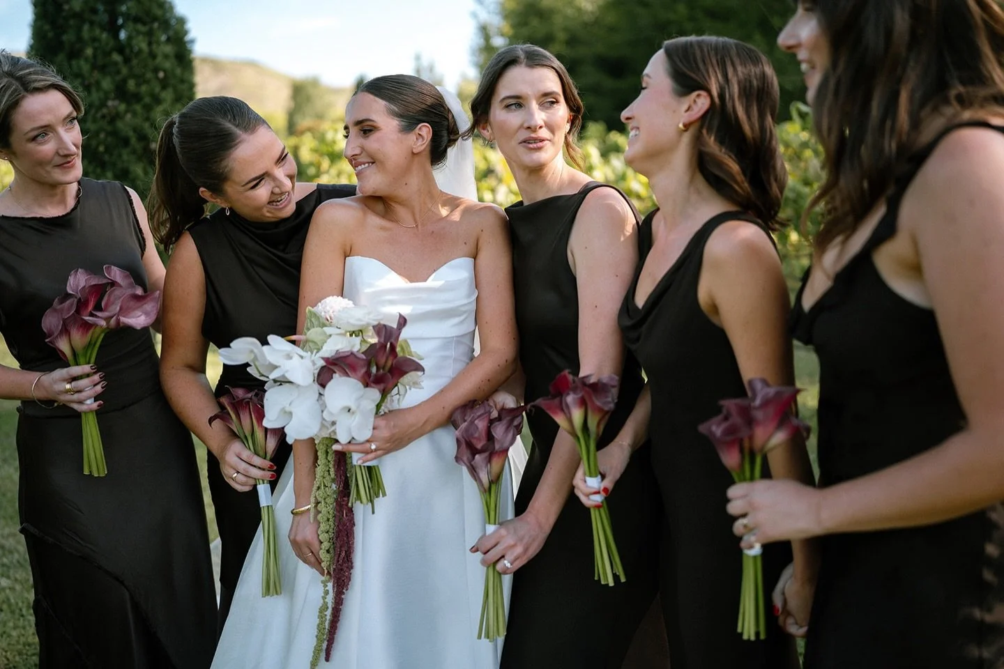 Sophie and her gals &hearts;️ by @meredithlord 

The most requested bridesmaid bouquet this season. What&rsquo;s your predictions for 2027 ? 🌸
