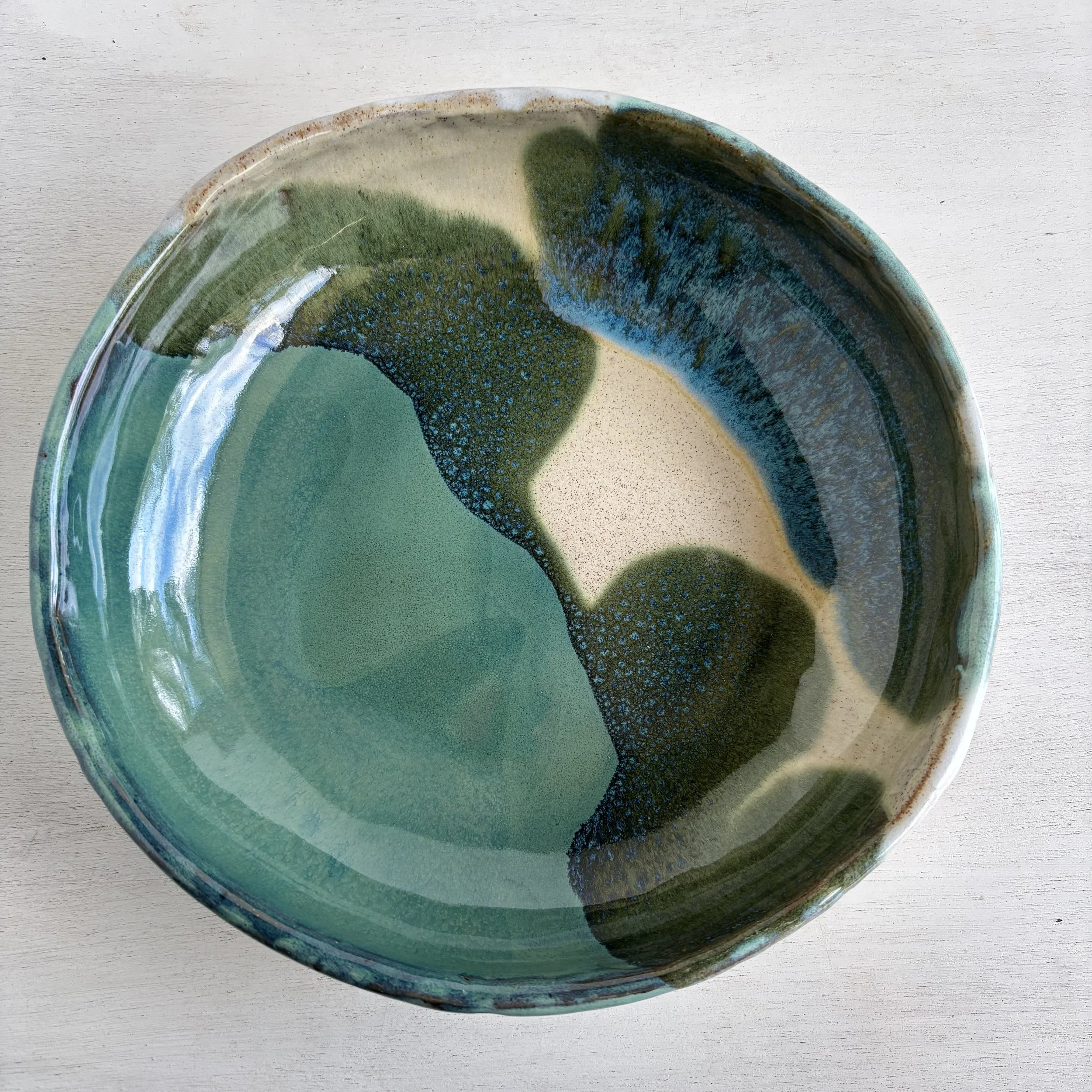 Forest serving bowl