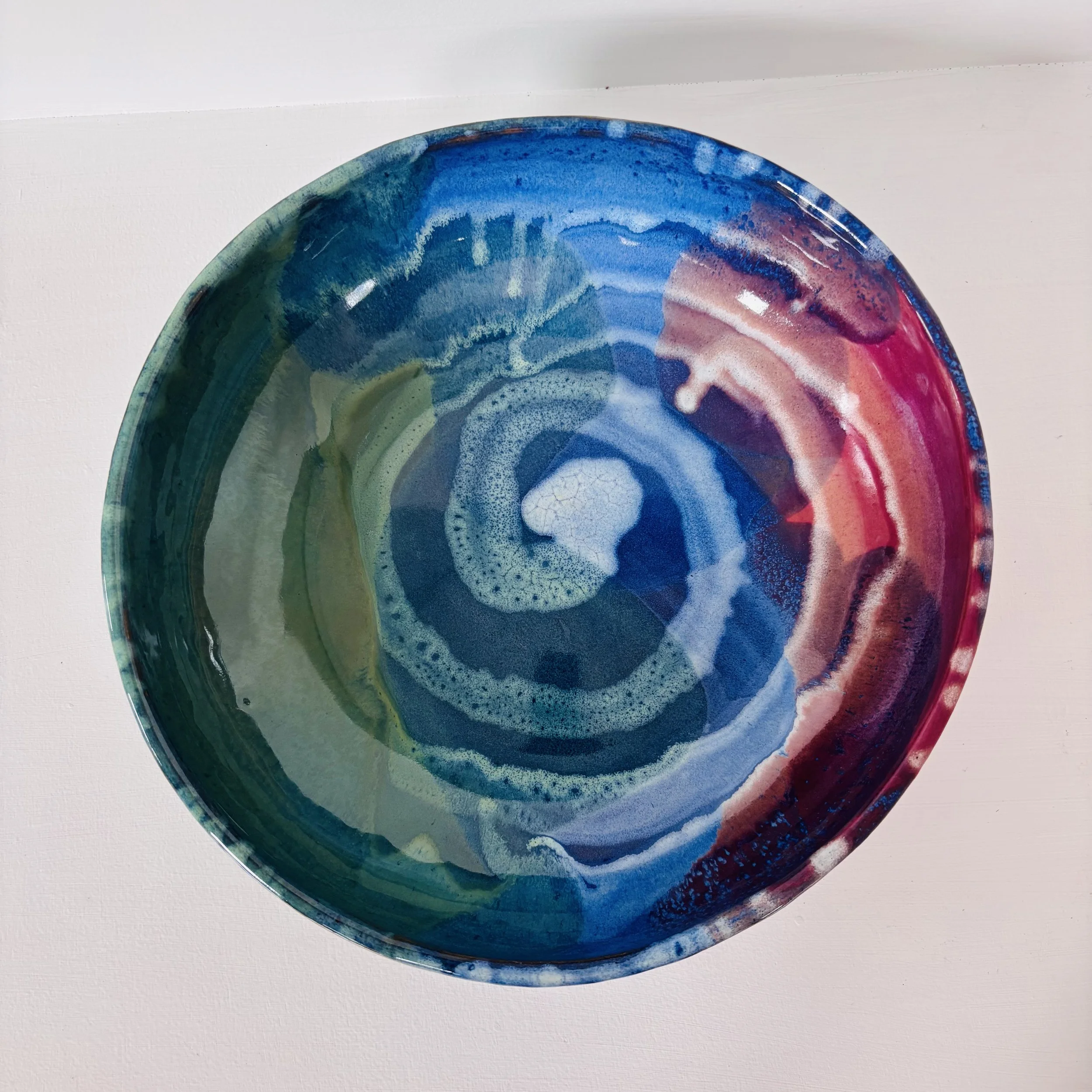 Salad bowl; coral reef