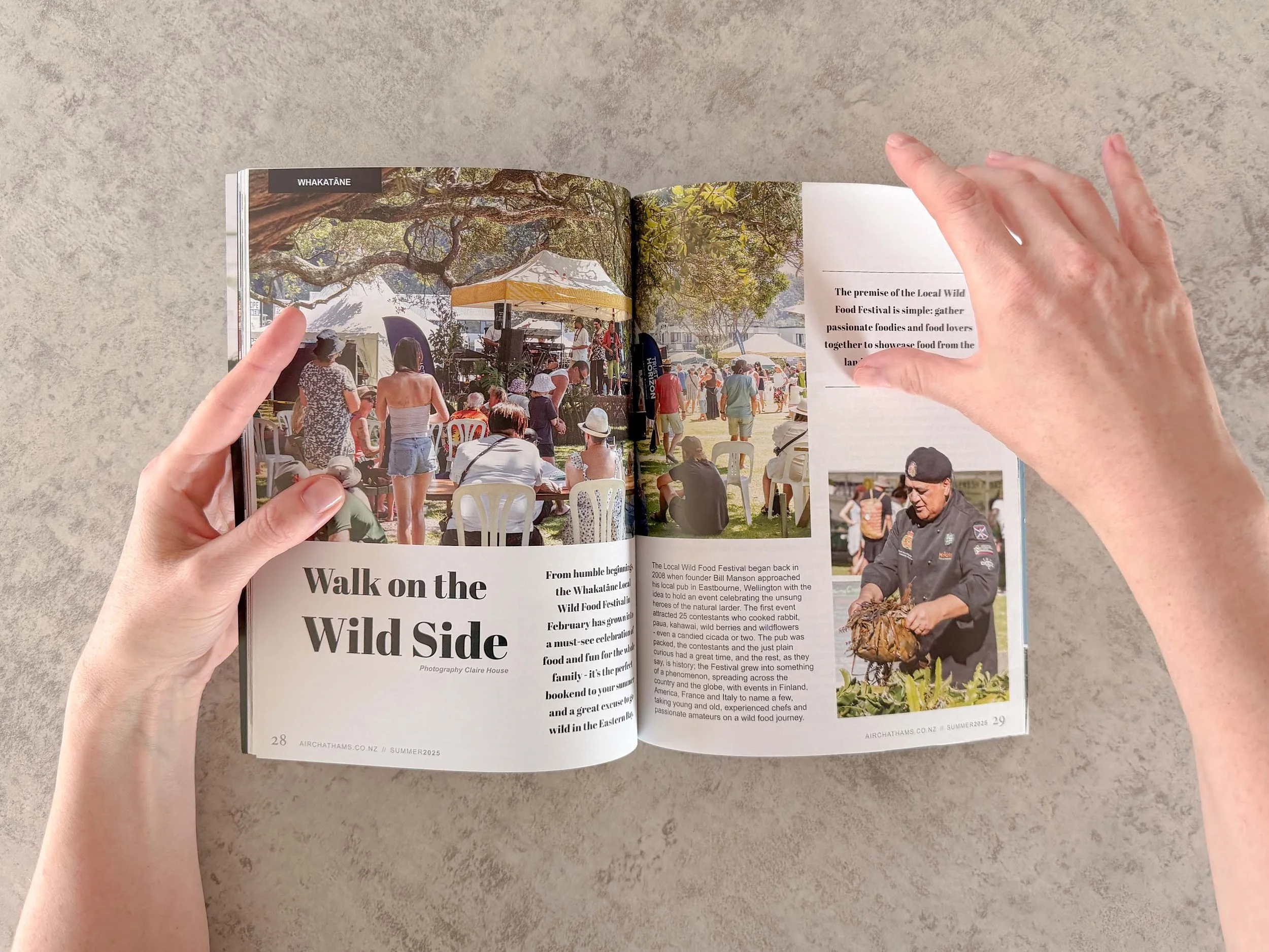 Air Chathams Inflight Magazine