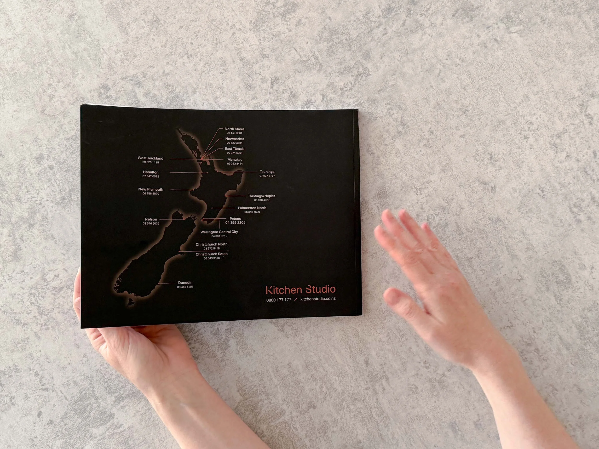 Kitchen Studio Lookbook 'Beyond the Benchtop' back cover